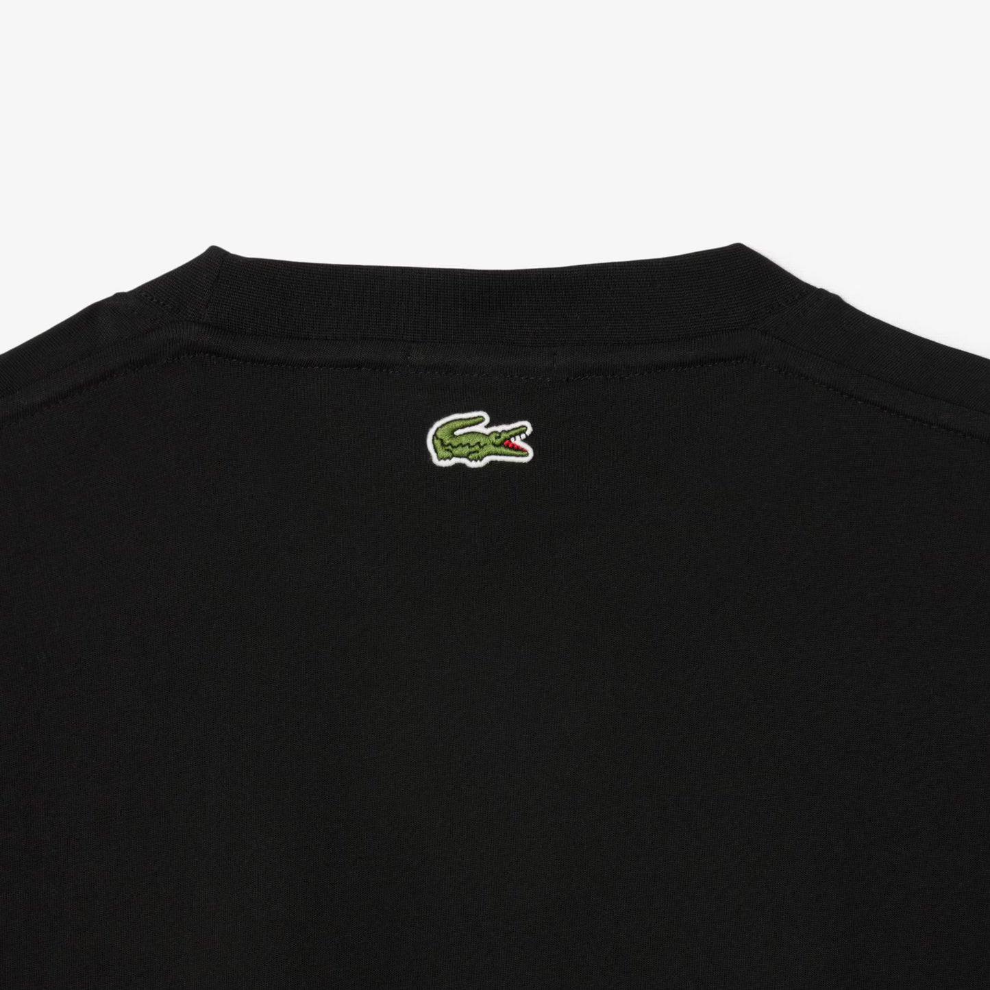Baumwoll-T-Shirt mit Signature-Print