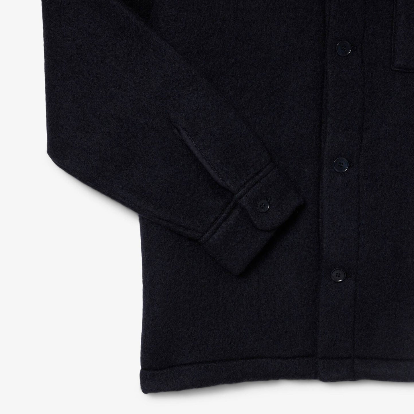 Overshirt aus Wollfilz-Mischung