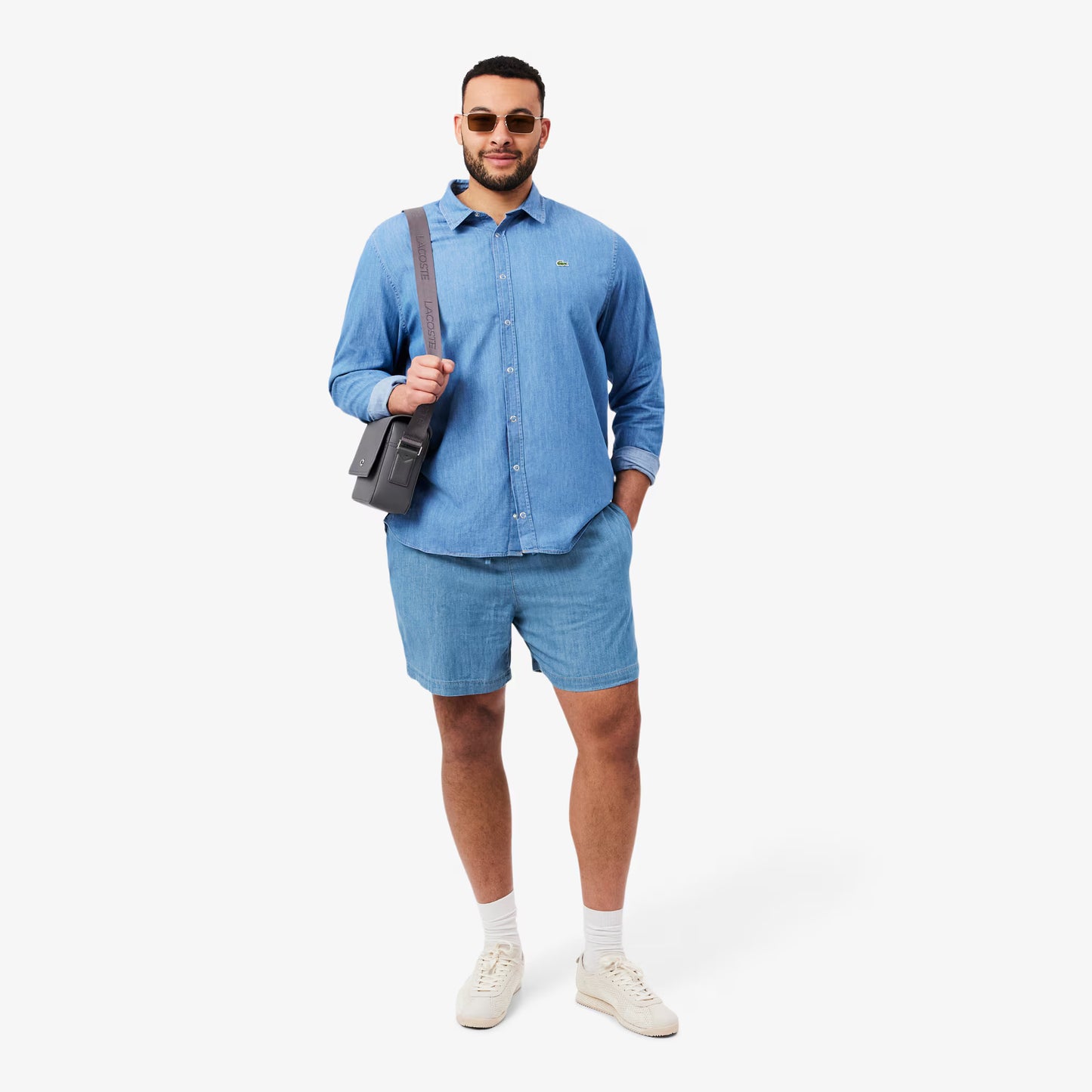 Relaxed Fit Jeans-Shorts