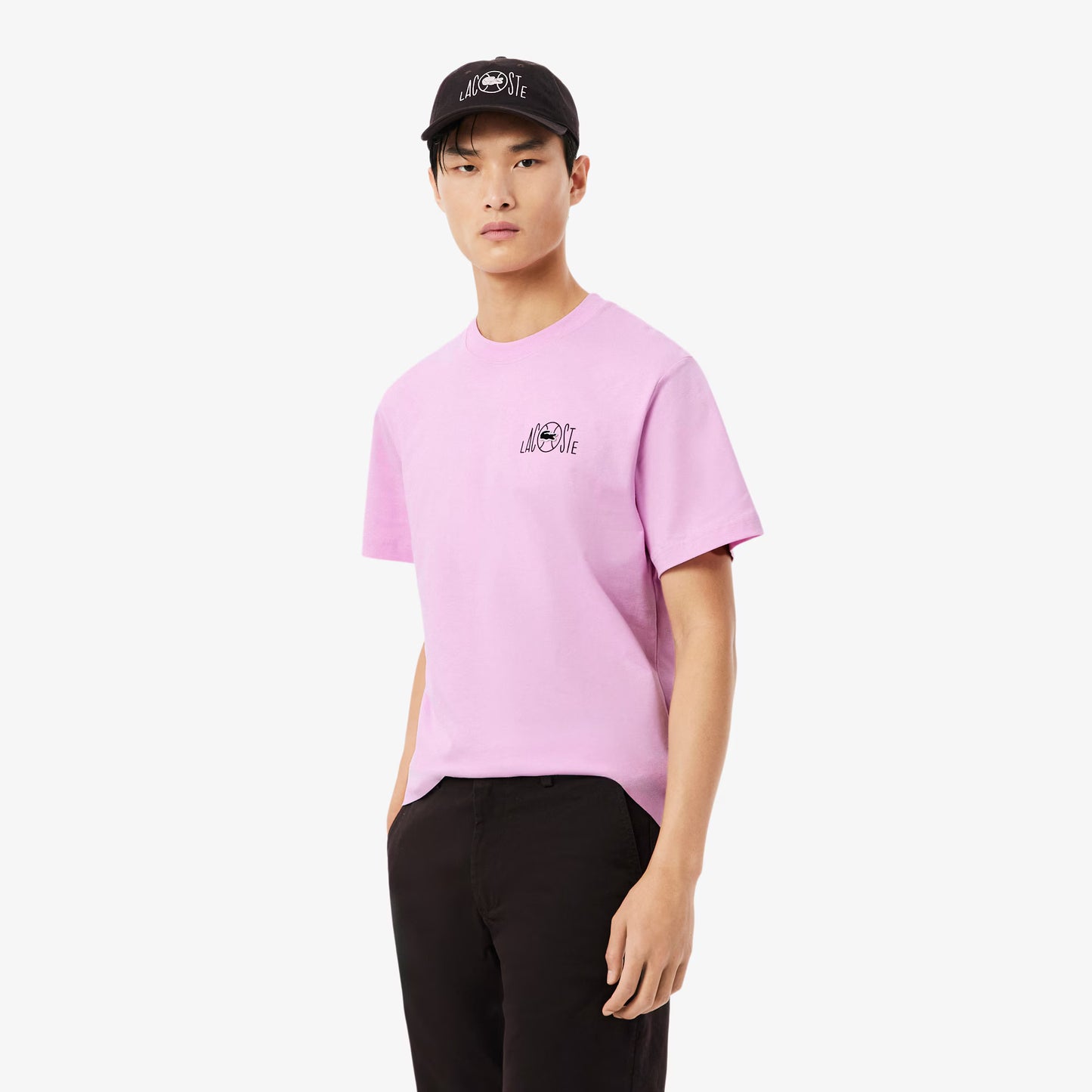 Bedrucktes Baumwoll-T-Shirt