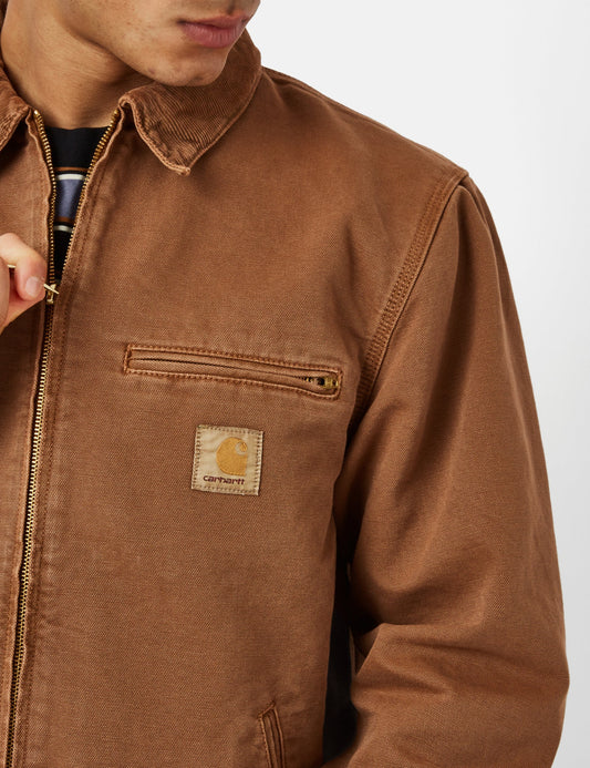 Detroit Jacket (Organic) – Tamarind Faded Brown