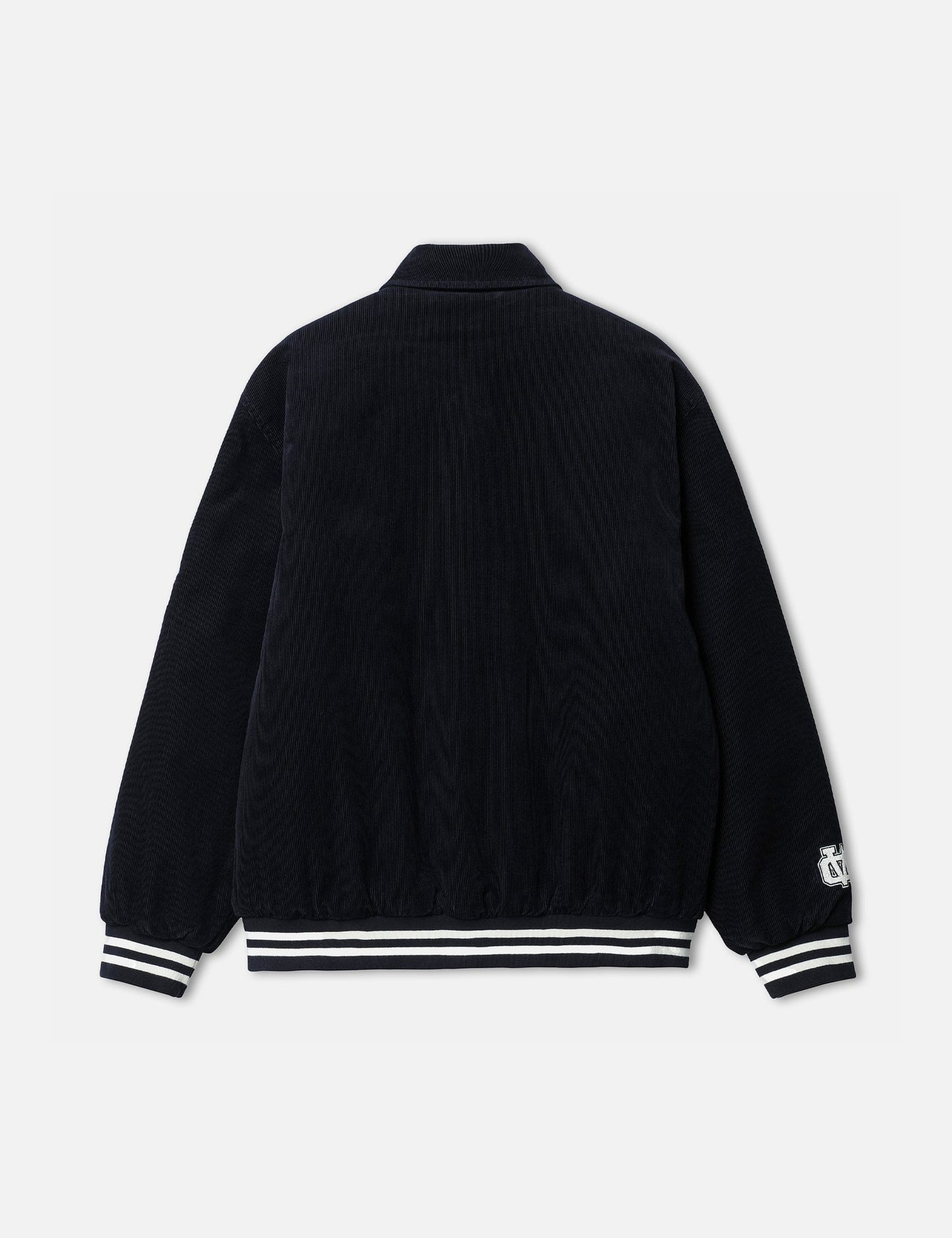 Collegejacke - Dunkles Marineblau/Wachs