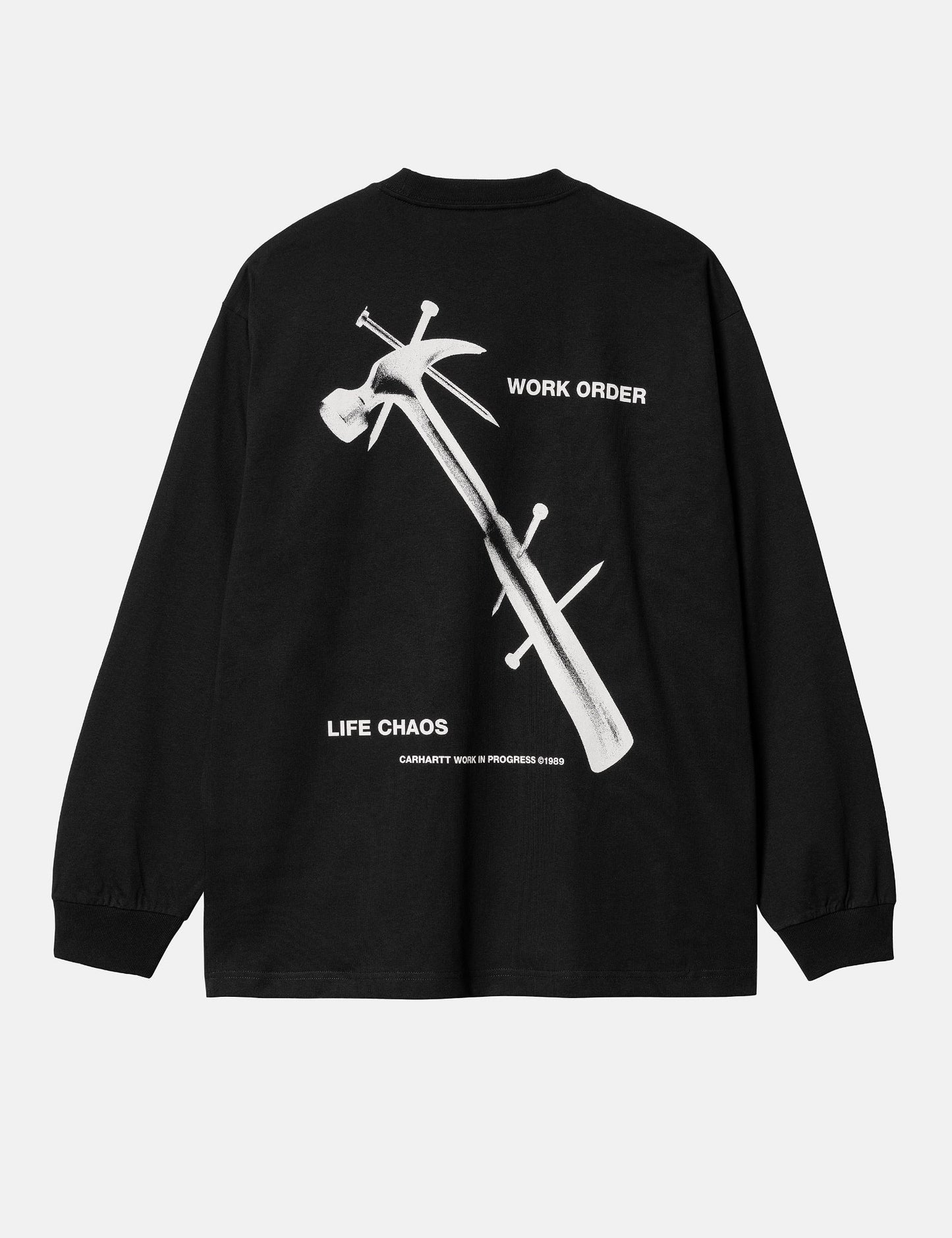 Reverse Hammer T-Shirt (Bio) - Schwarz