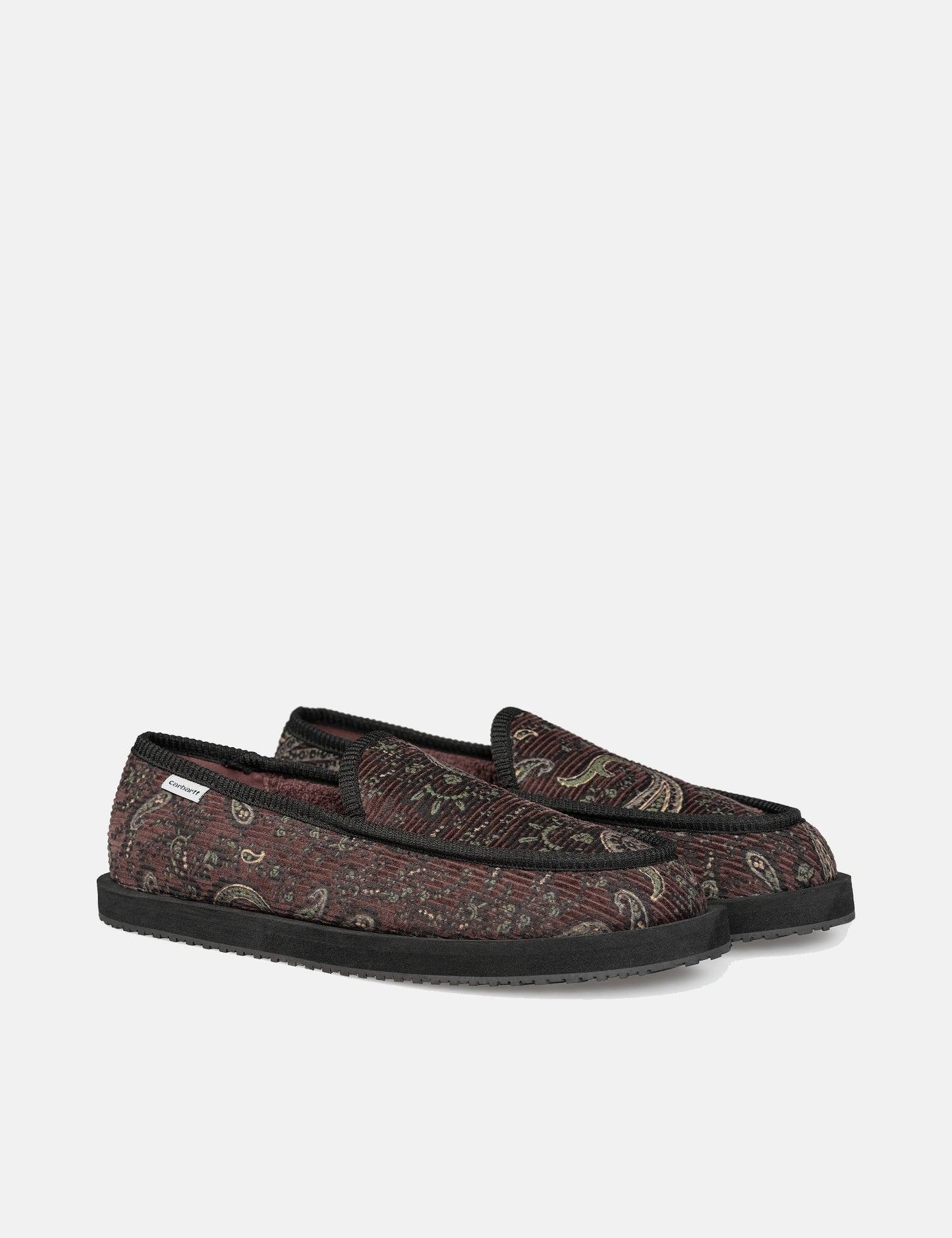 Paisley-Hausschuhe – Buckeye Brown