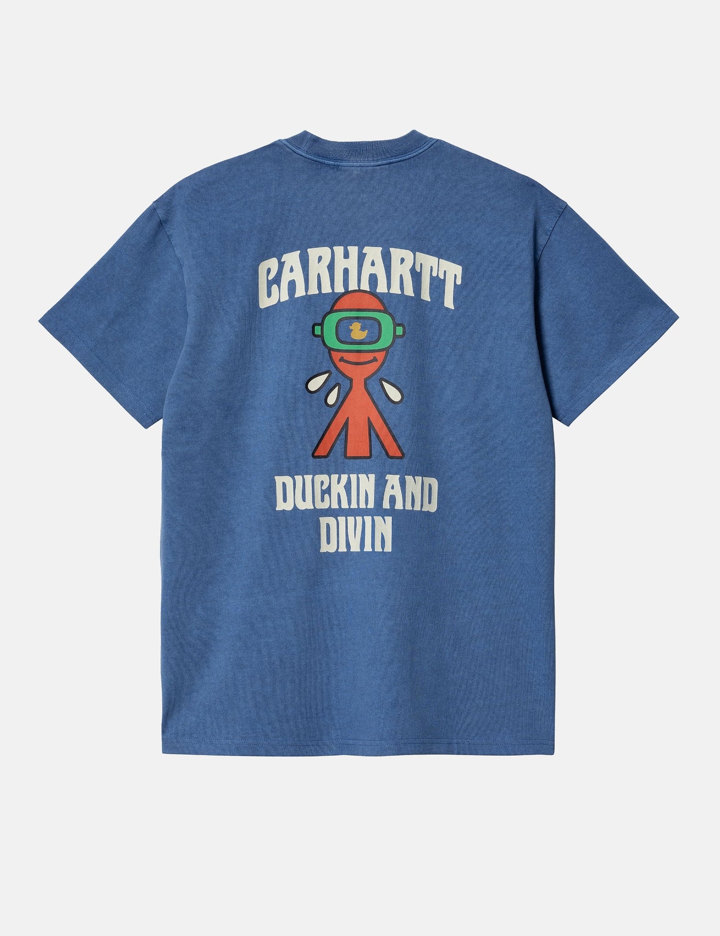 Duckin' T-Shirt (Locker geschnitten) - Acapulco Blue
