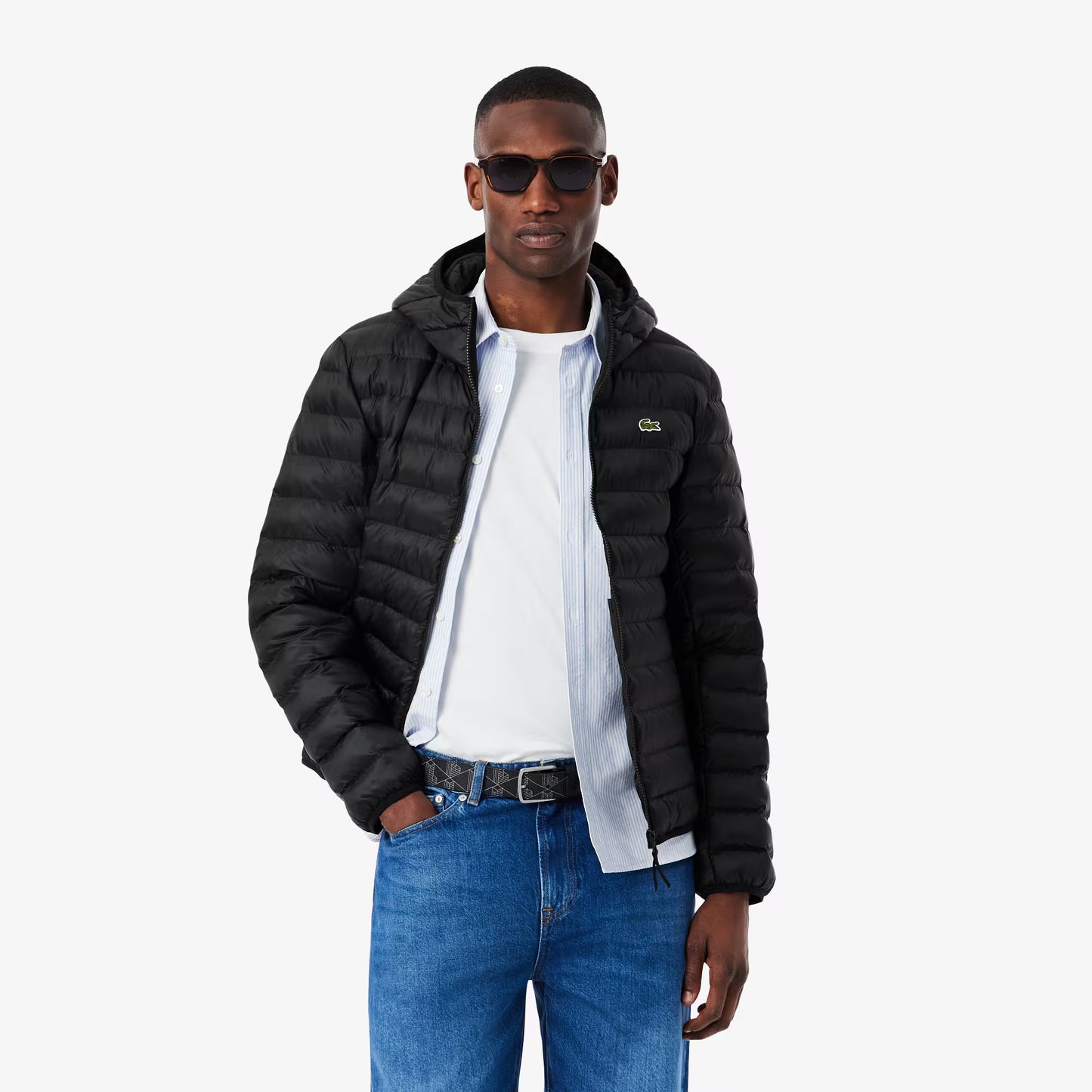 Wasserabweisende gesteppte Pufferjacke