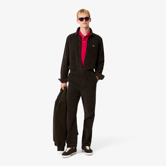 Regular Fit Velour Shirt
