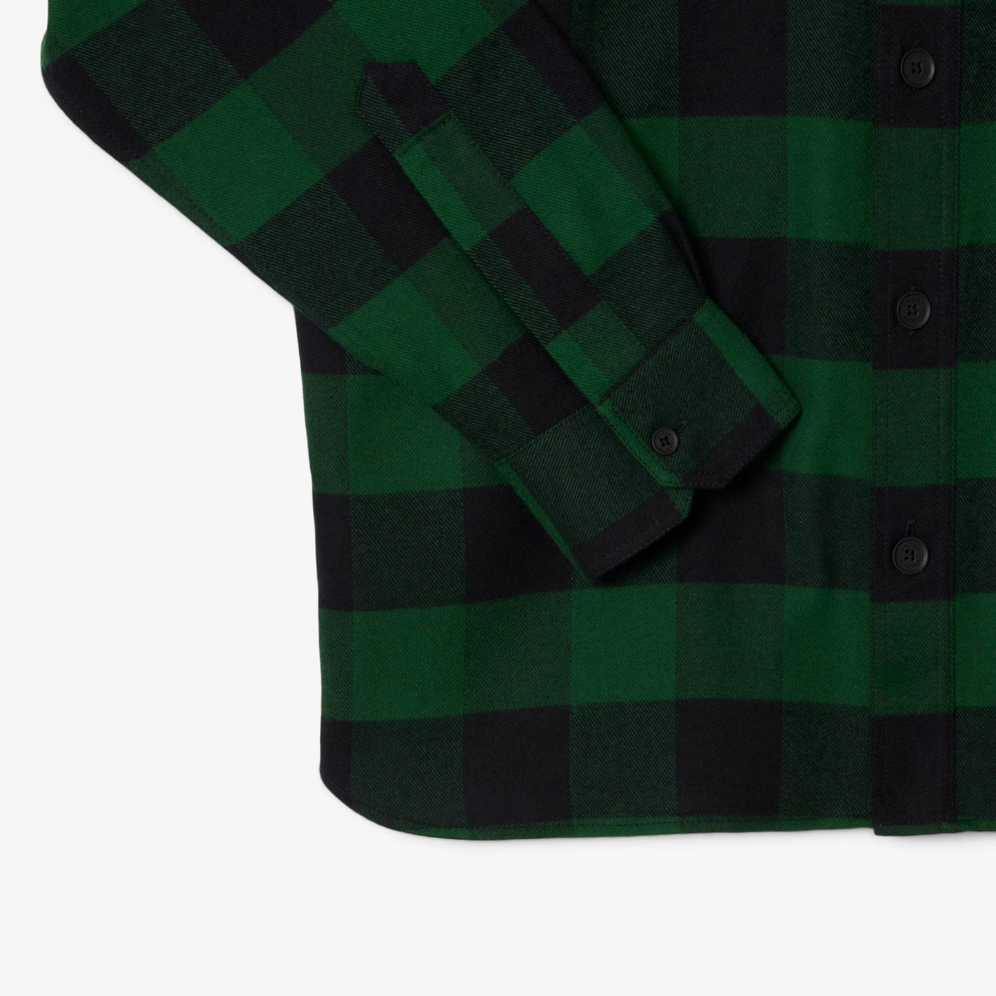 Oversized Baumwoll-Karo-Hemdjacke