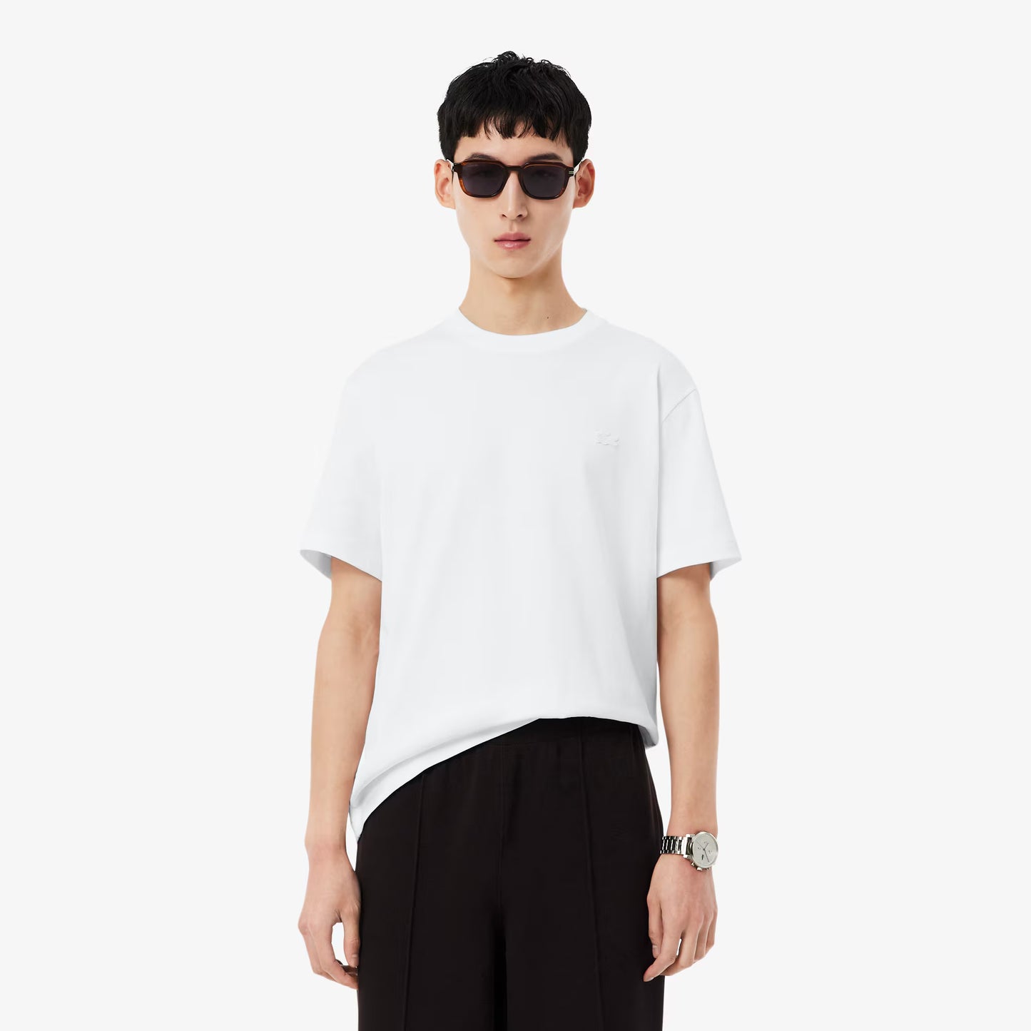 Bedrucktes Jersey-T-Shirt