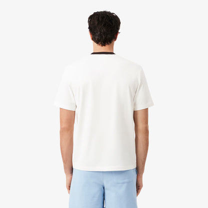 T-Shirt aus Baumwolle im Colour-Block-Design und klassischer Passform