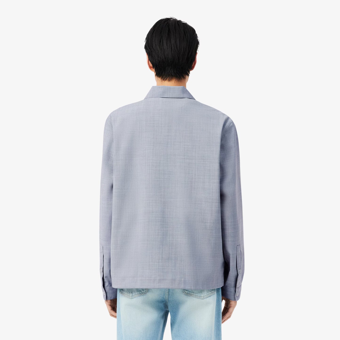 Overshirt aus Oversize-Wollmischung