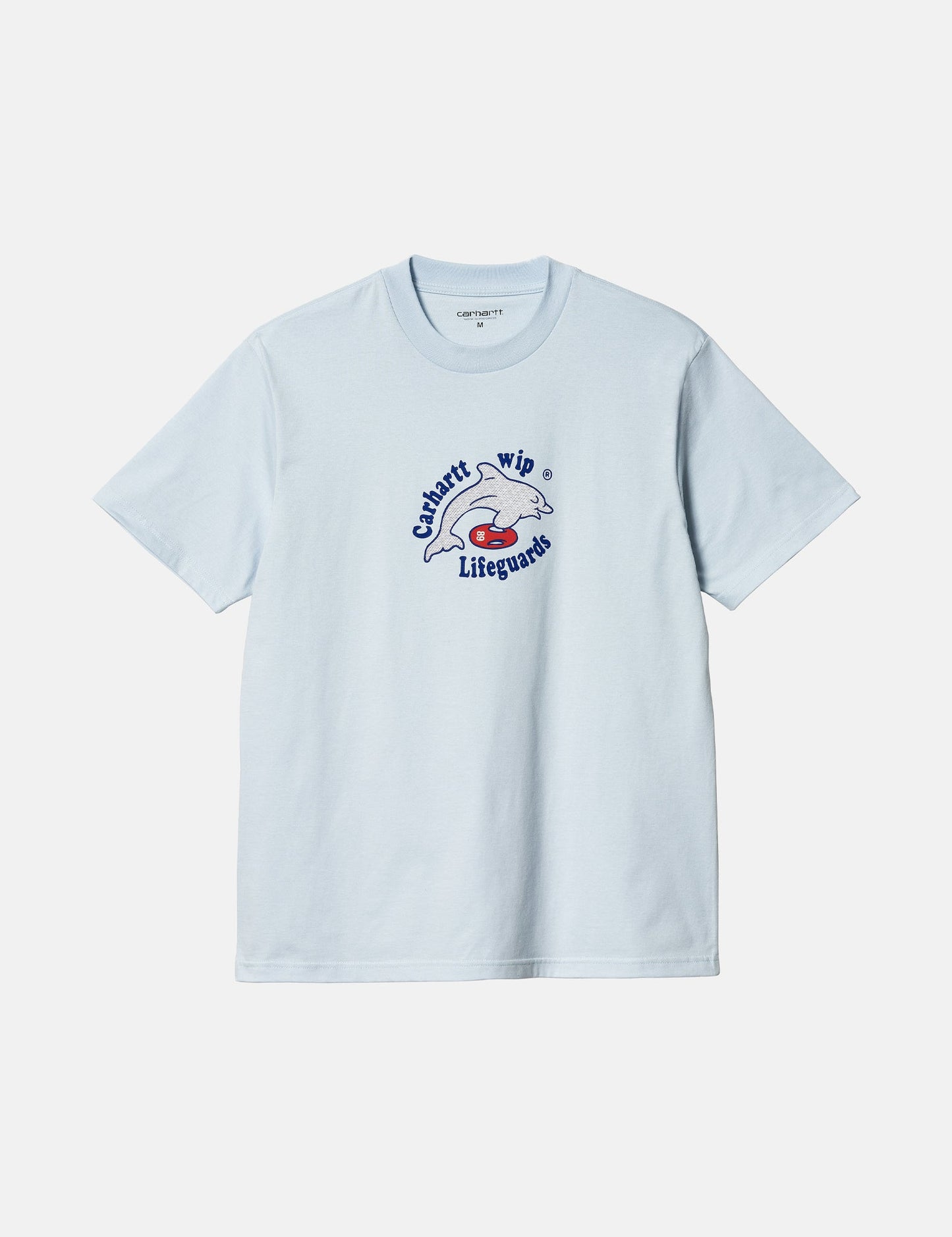 Rettungsschwimmer-T-Shirt (Bio) – Ikarusblau
