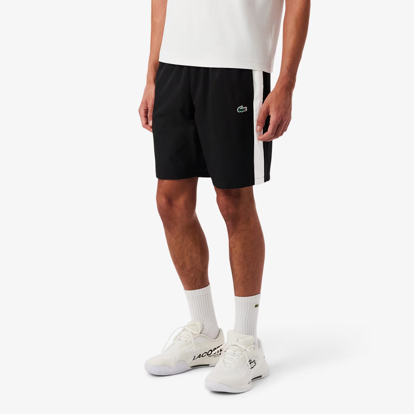 Diamond Taffeta Band Accent Sport Shorts