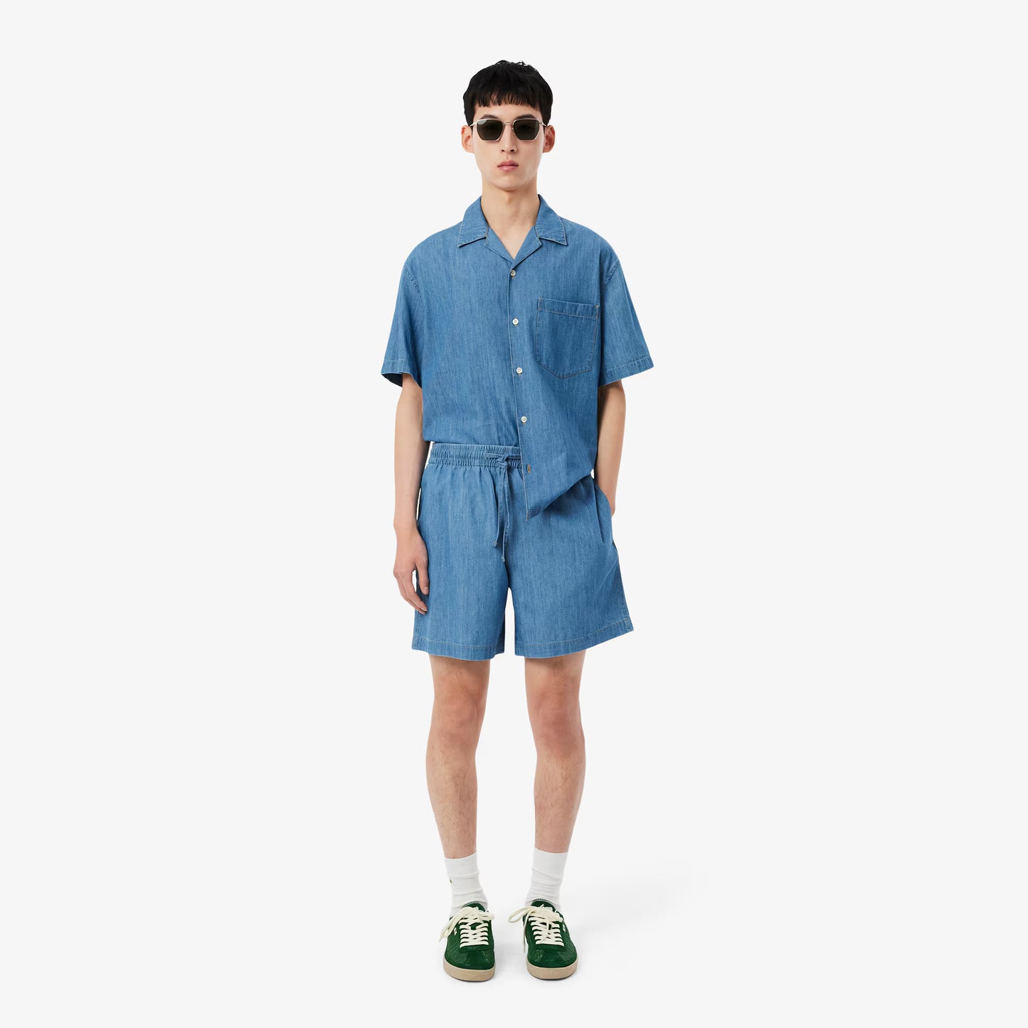 Relaxed Fit Jeans-Shorts