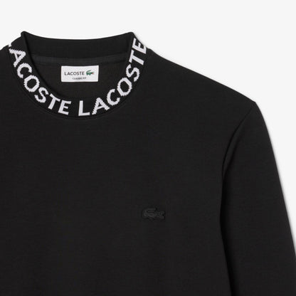 Jacquard Branded Jersey Sweatshirt