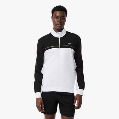 Sportliches Sweatshirt mit Reißverschluss und Color-Blocking