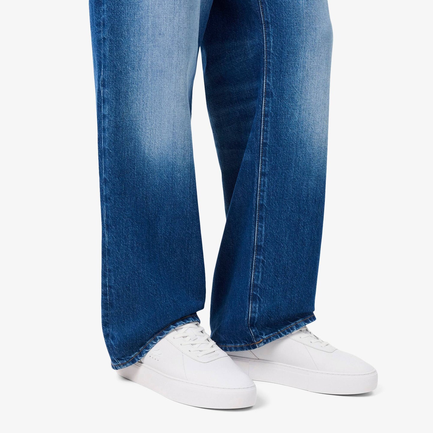 Court-Set-Sneaker aus Leder für Herren