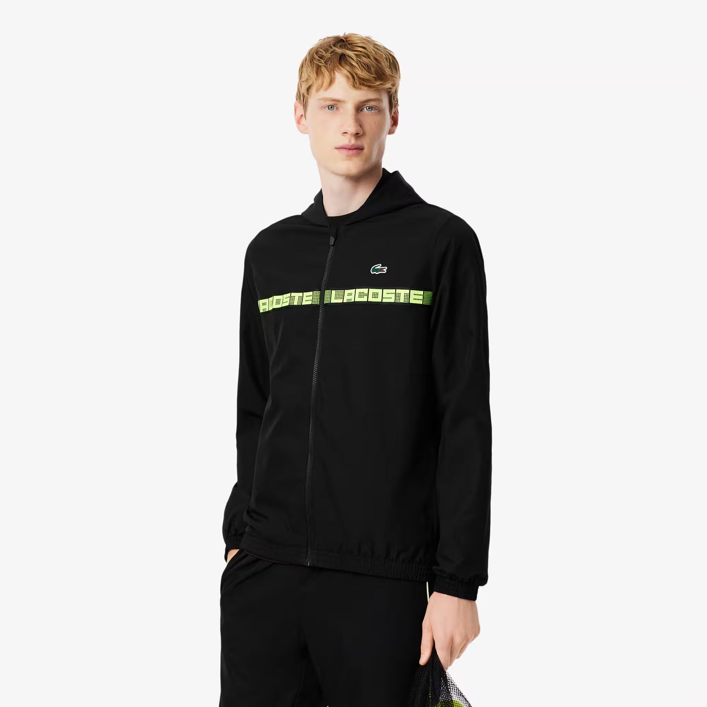 Tennis-Trainingsanzug mit Logo-Streifen