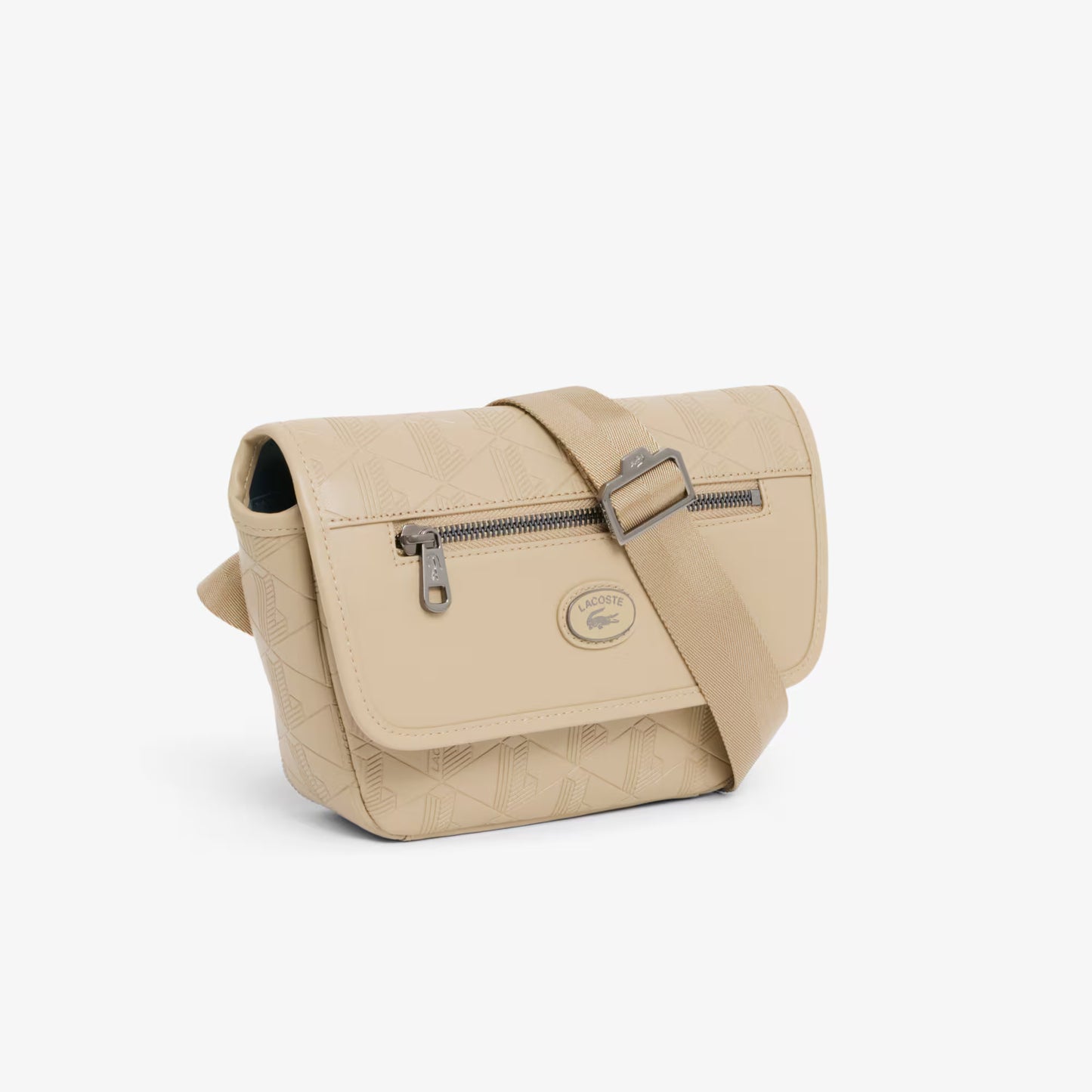 Umhängetasche aus Leder mit Mini-Monogramm