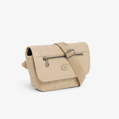Umhängetasche aus Leder mit Mini-Monogramm