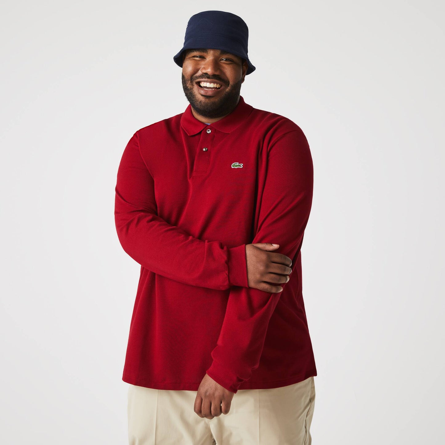 Klassisches L.12.12 Langarm-Poloshirt