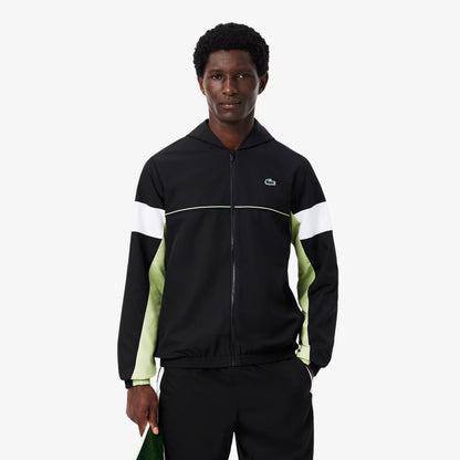 Sport-Farbblock-Trainingsjacke