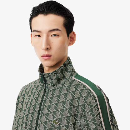 Paris Jacquard-Trainingsjacke mit Reißverschluss