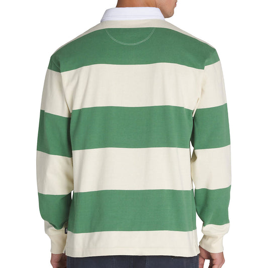 Ward Stripe Rugby Long Sleeve Knit Shirt