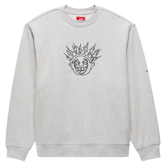 Skate Smile Spike Crew Sweatshirt