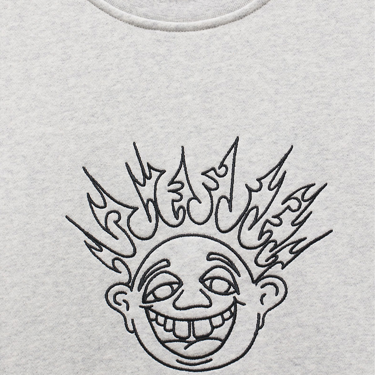 Skate Smile Spike Rundhalspullover
