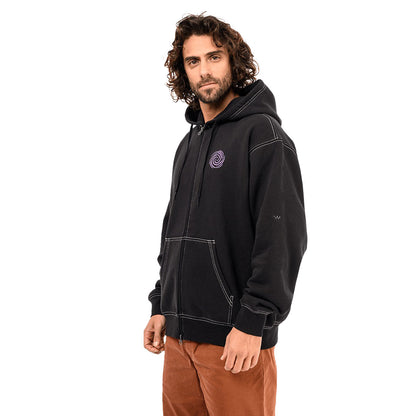Skate Swirl Kapuzenpullover mit Reißverschluss