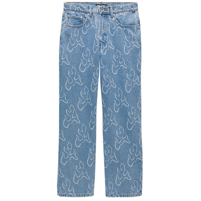 Check-5 Blaze Loose Denim Jeans