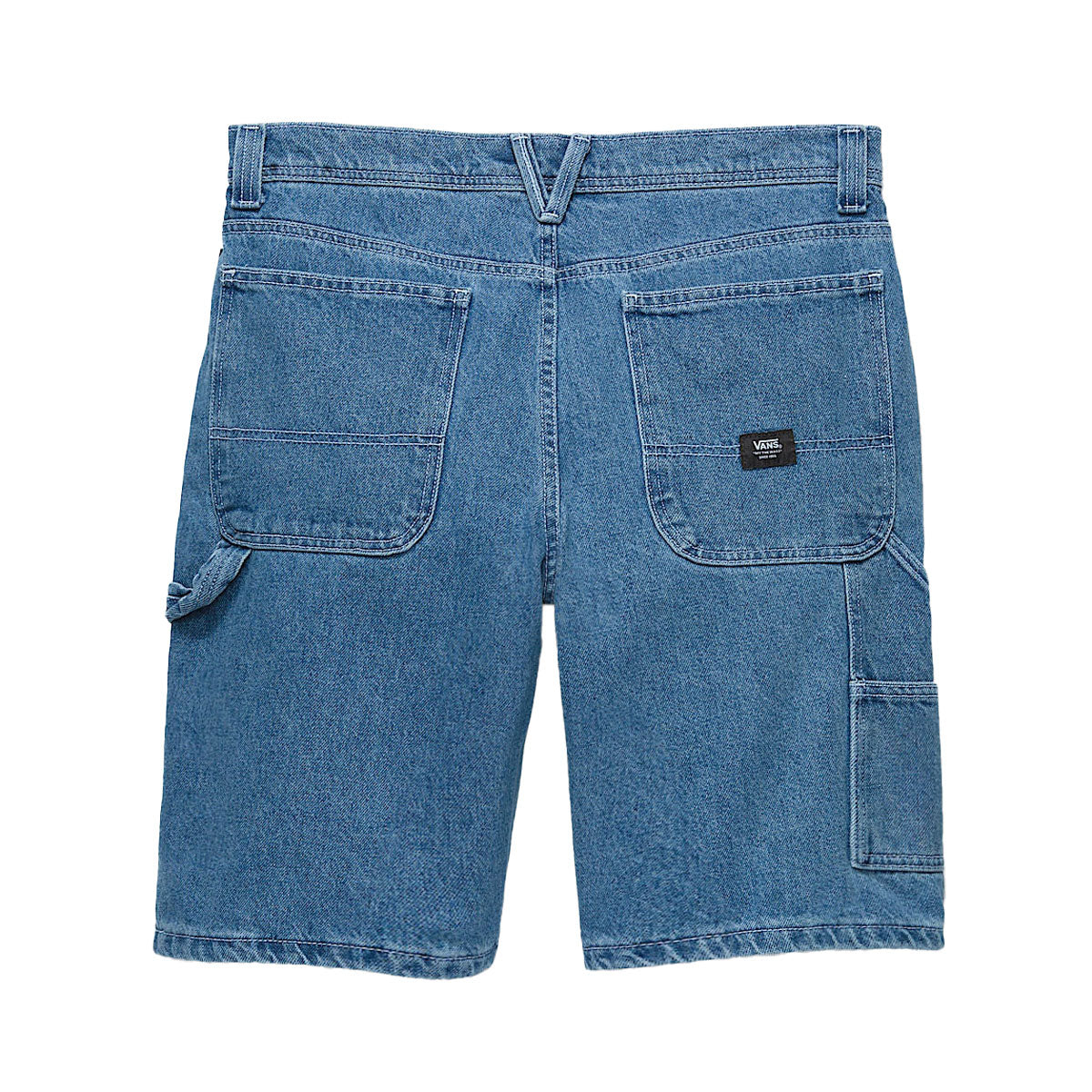 Drill Chore Loose Denim Shorts