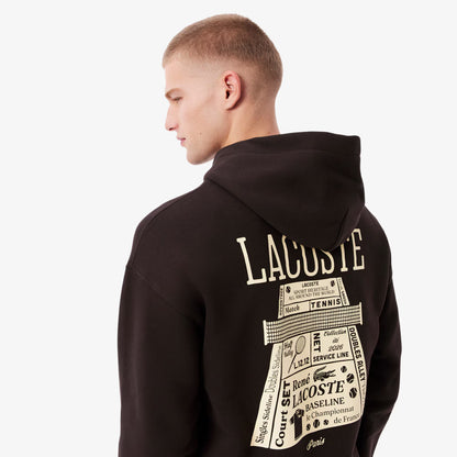 Loose Fit Printed Hoodie