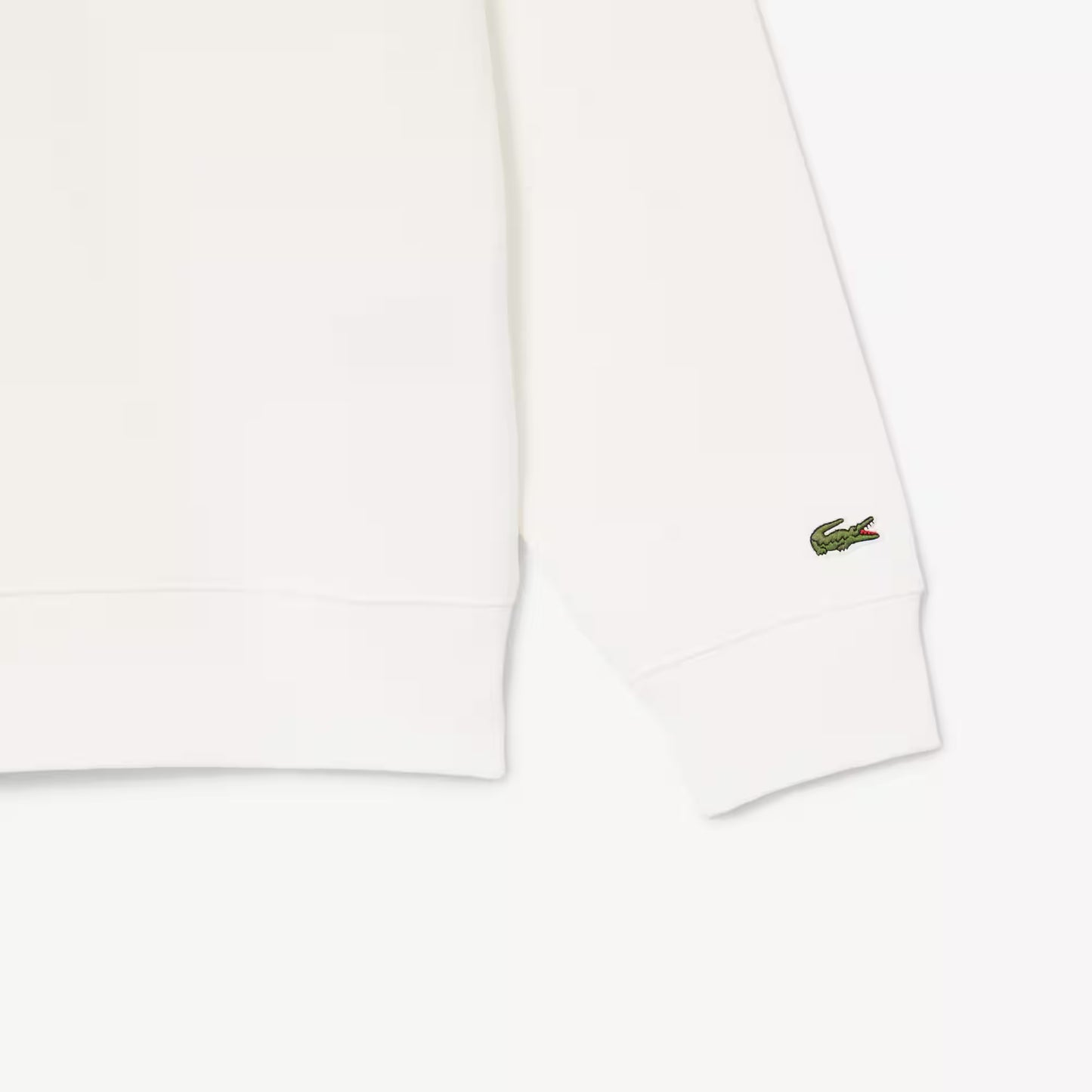 Sweatshirt mit geprägtem Stehkragen und Reißverschluss