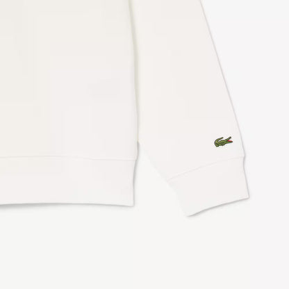 Sweatshirt mit geprägtem Stehkragen und Reißverschluss