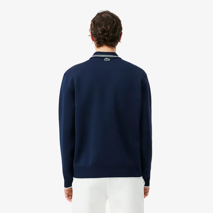 Tennis Heritage Polokragen-Sweatshirt mit Reißverschluss