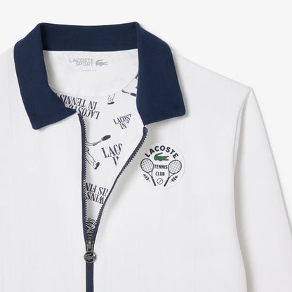 Tennis Heritage Ultra Dry Jacke mit Badge-Akzent