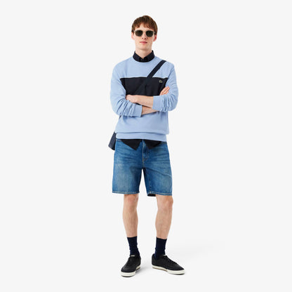Colour-Block Fleece Sweatshirt