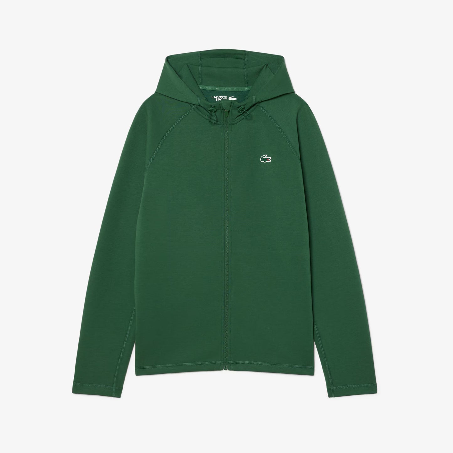 Sport-Stretch-Kapuzenjacke mit Reißverschluss