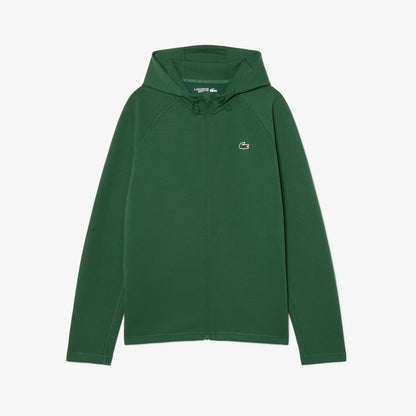Sport-Stretch-Kapuzenjacke mit Reißverschluss