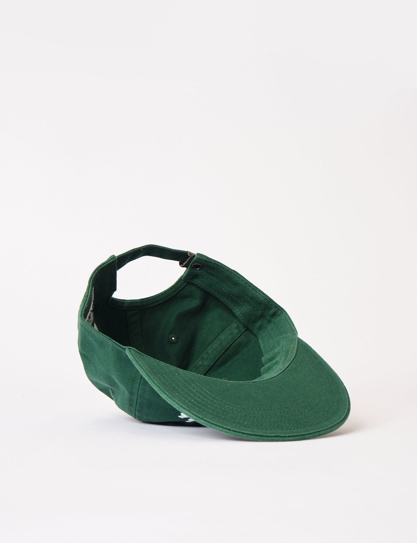 Onyx 6-Panel-Cap – Kerbelgrün/Weiß