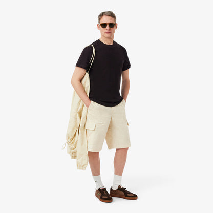 Spitzen-Baumwoll-T-Shirt