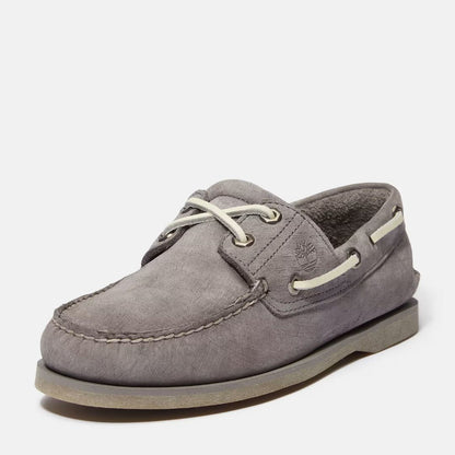 Classic Boat Shoe Medium Grey Nubuck