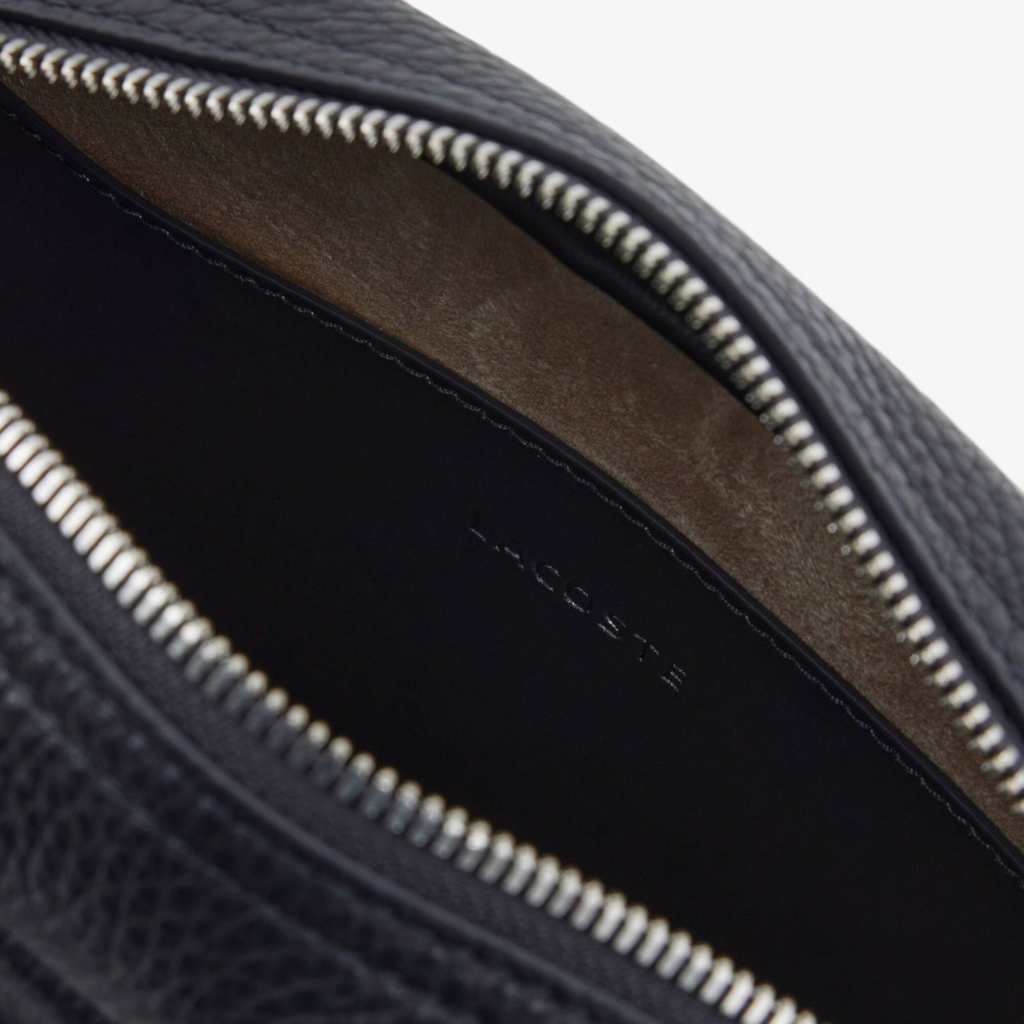 Club Lacoste Henkeltasche aus genarbtem Leder
