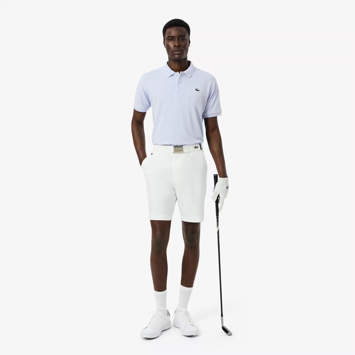 Wärmeregulierendes Mini-Piqué Golf-Poloshirt
