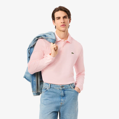 Klassisches L.12.12 Langarm-Poloshirt