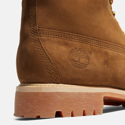 Premium 6-Inch Lace-Up Waterproof Boot Dark Wheat Nubuck