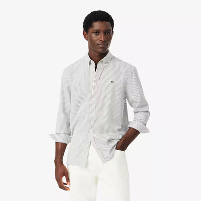 Regular Fit Striped Pinpoint Shirt