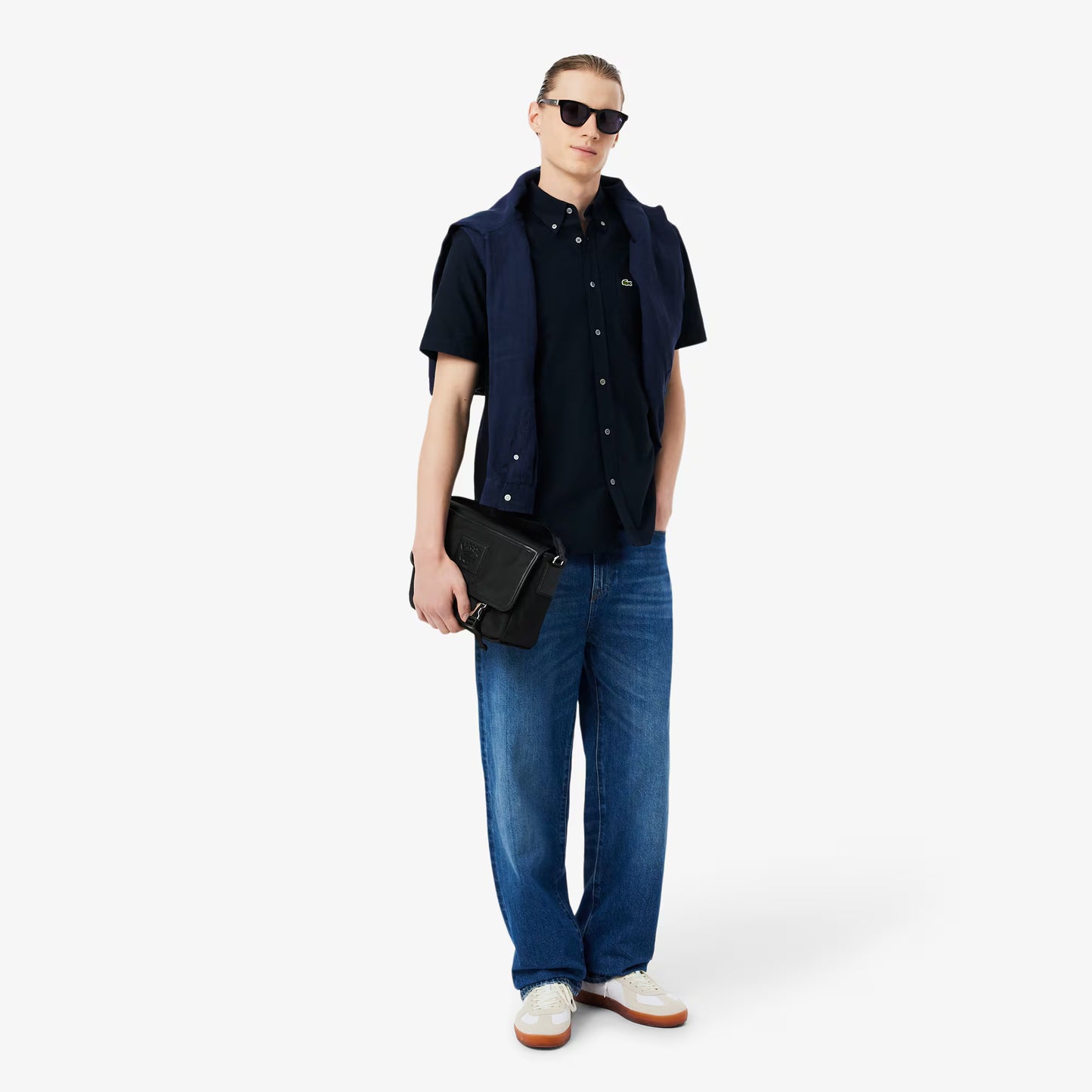 Lacoste Classic Satchel mit Überschlag